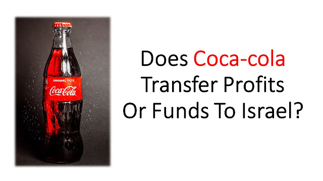 Does Coca‑Cola transfer profits or funds to Israel?