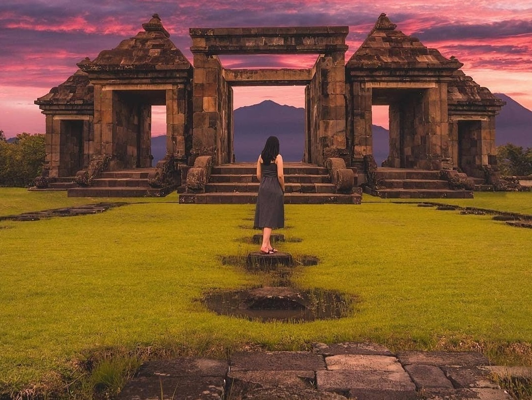 Candi Ratu Boko Jogja Tiket Masuk dan Lokasi Terbaru