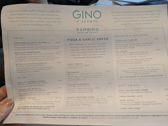Gino D'Acampo Newcastle Quayside | Menus & Review | Visit Newcastle