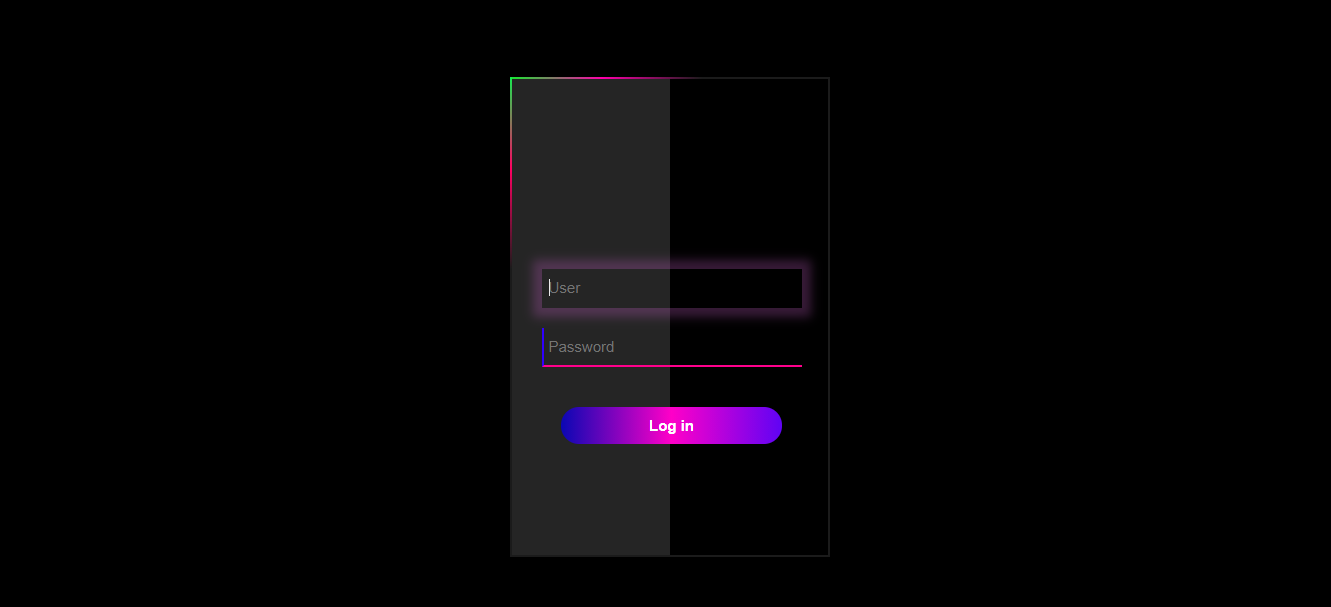 Black Login Page Design In Html And Css With Source Code Codepen Type