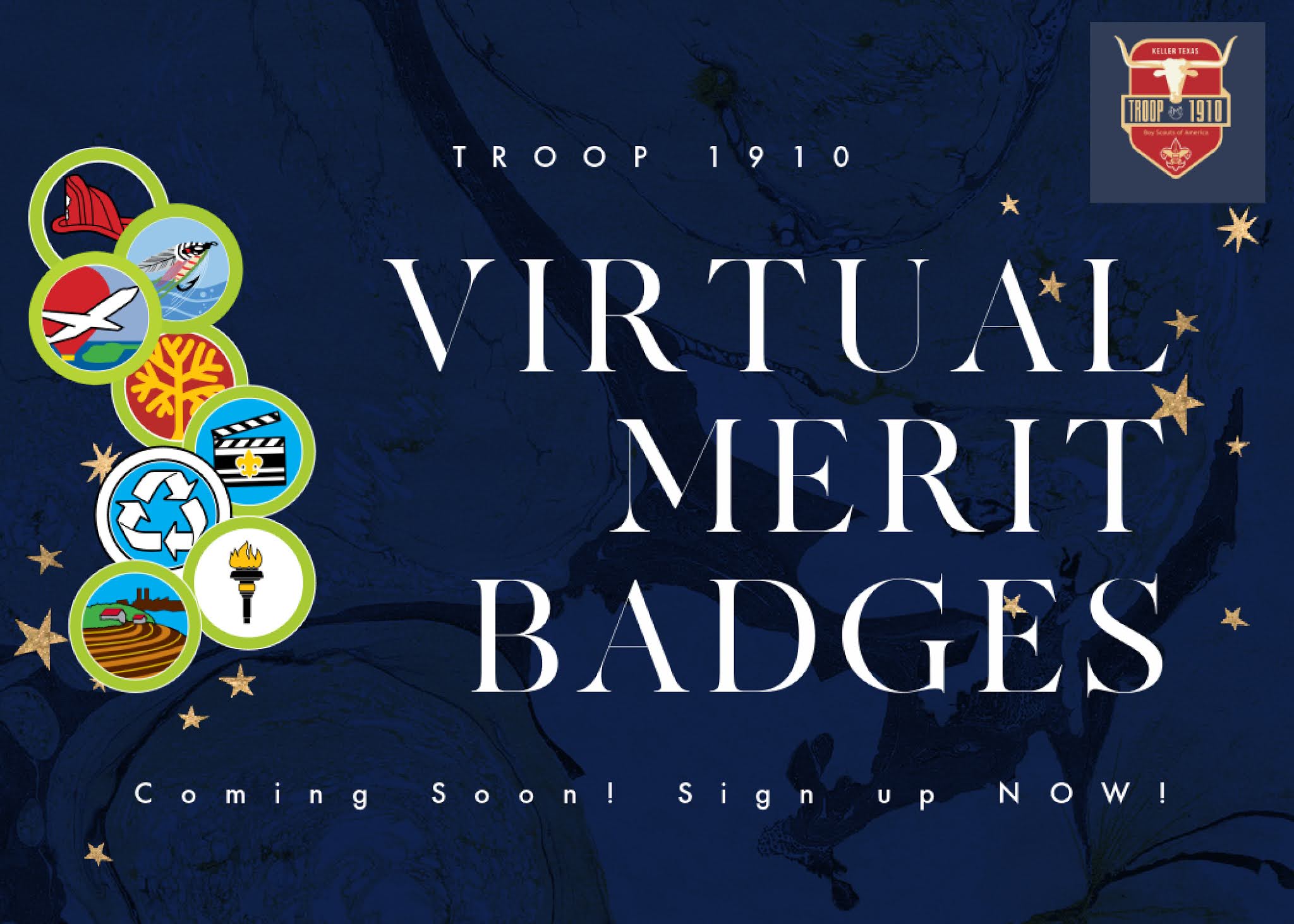 Scouts BSA Troop 1910, Keller, TX More Virtual Merit Badge Opportunities