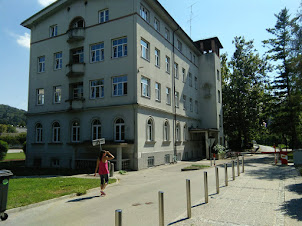 "C-PLUNK" hostel located in this once former college dormitory.building.