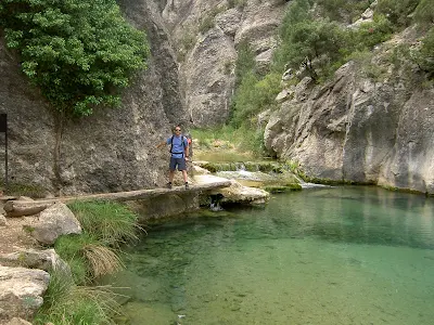 Piedras ,toma de agua, Beceite,Beseit