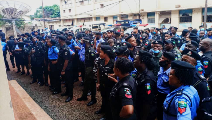450 policemen deployed from Enugu - Nigeria