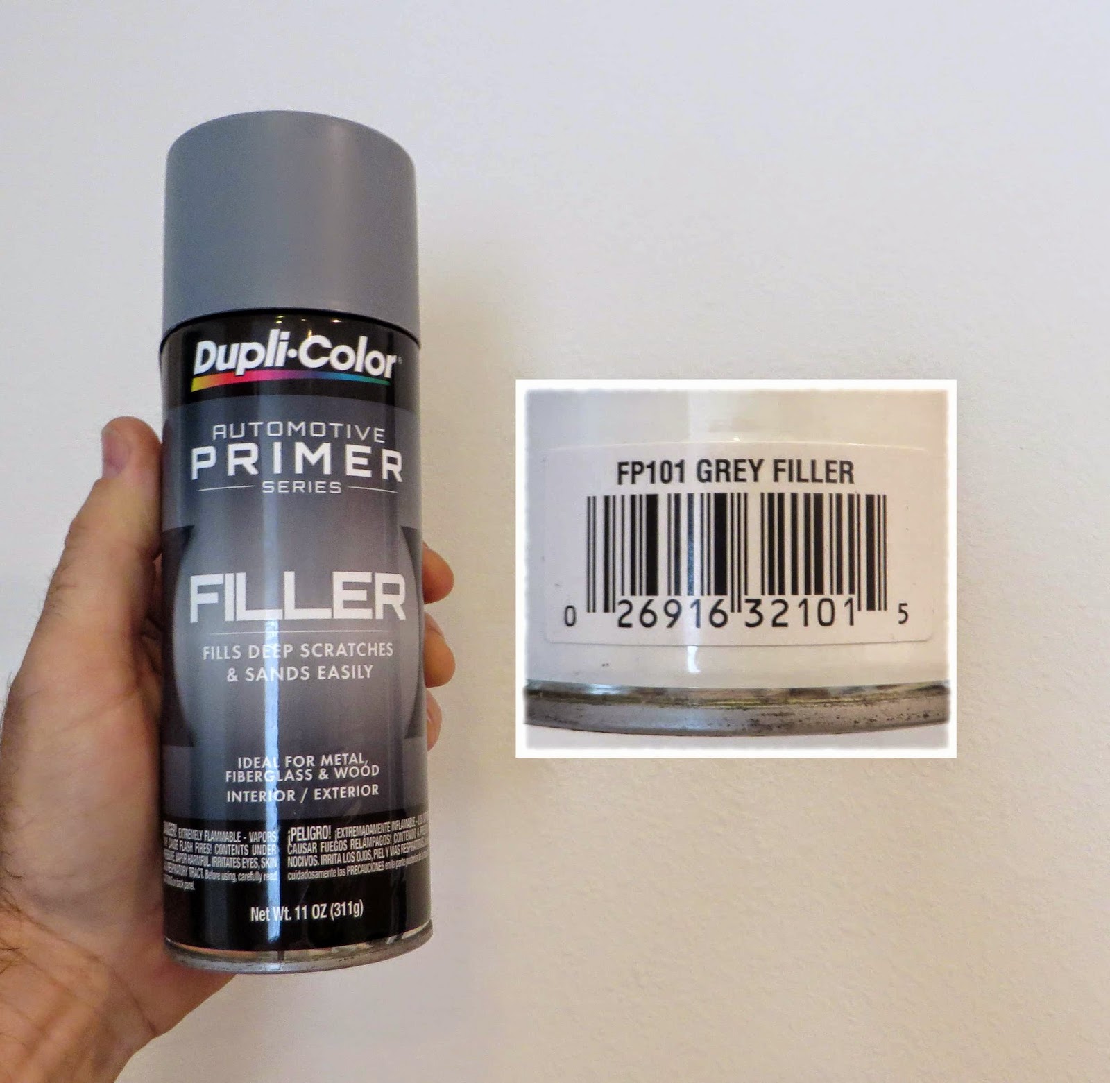Model Rocket Building New Duplicolor Primer/Filler?