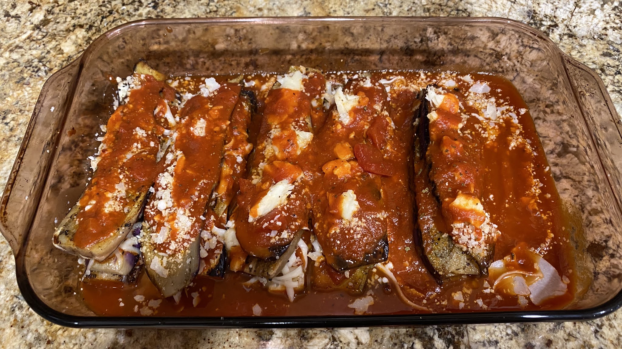 GREAT EATS HAWAII EGGPLANT PARMESAN