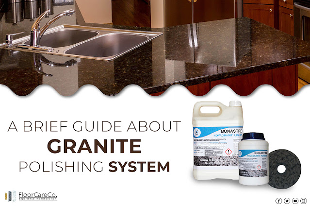 An innovative & environment-friendly way of granite polishing- Granite polishing system.