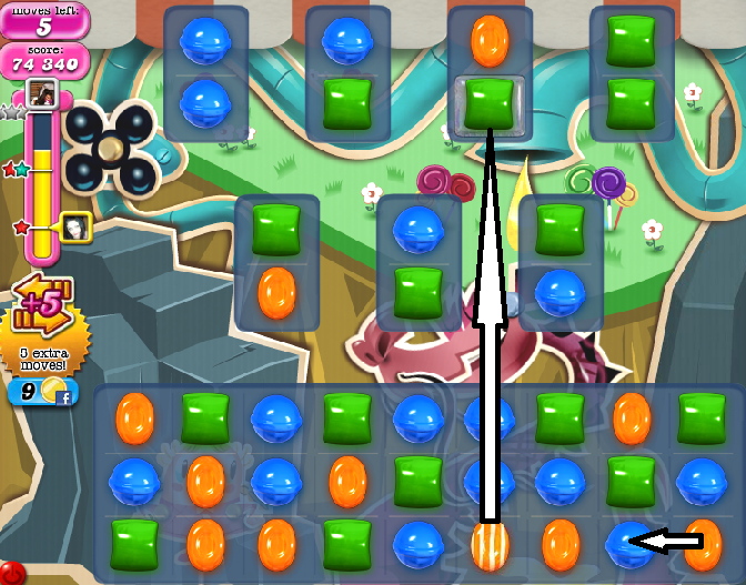 Candy Crush Saga All Help Hints and tips for level 31 Candy Crush Saga
