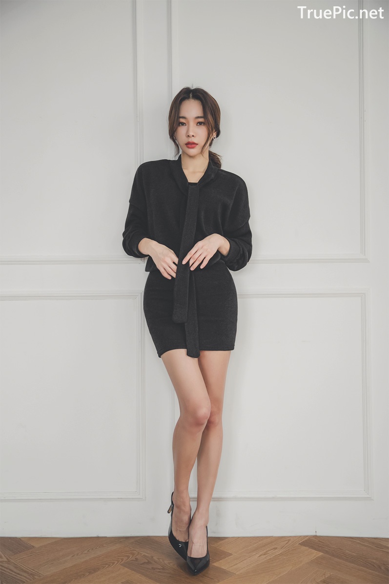 Image Korean Fashion Model - An Seo Rin - Office Dress Collection - TruePic.net - Picture-27