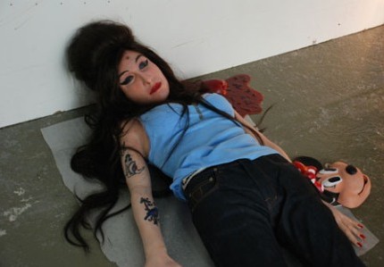 Amy Winehouse death by Marco Perego - The Only Good Rock Star is a Dead Rock Star