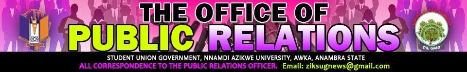 OFFICE OF PUBLIC RELATIONS.SUG UNIZIK