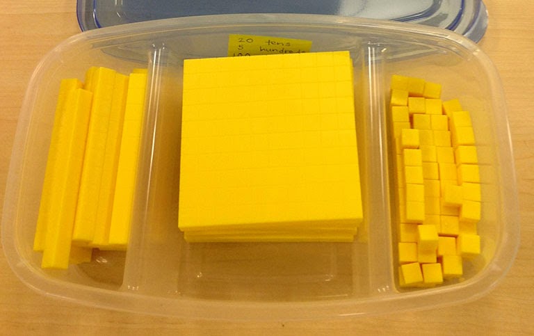 Bookish Ways in Math and Science: My Classroom - Organizing Math