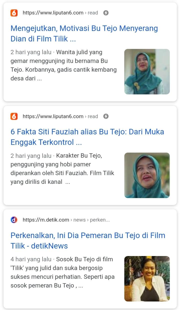 Viral Siti Fauziah Bu Tejo Tilik