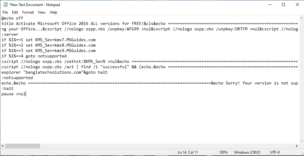 Activate Microsoft Office 2016 Without Any Software Bangla Tech Solutions