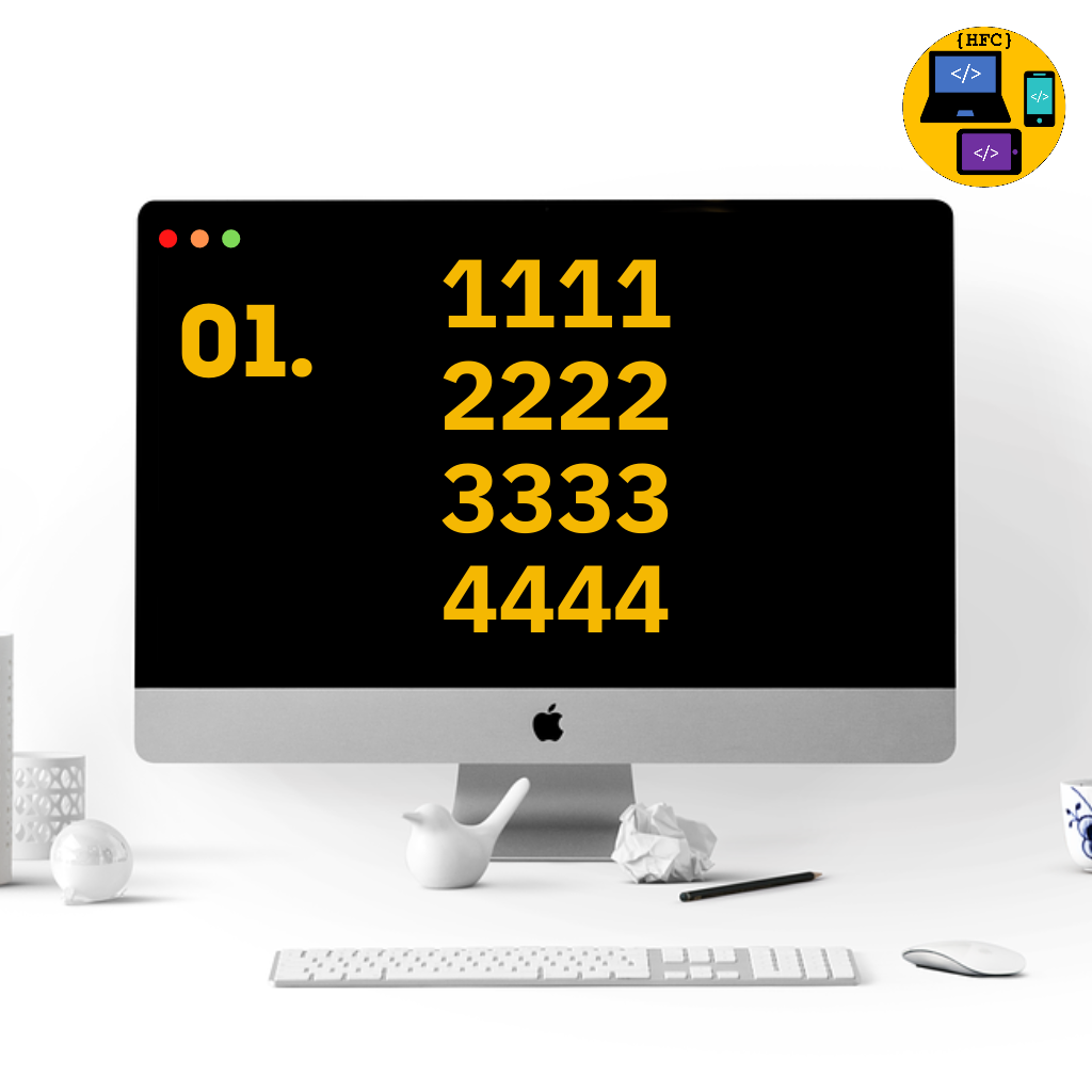 Rectangle pattern numbers patterns for loop C++