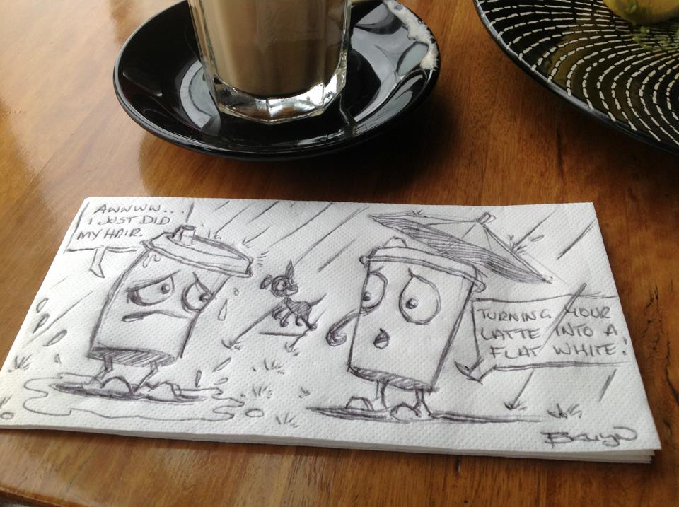 Bruyn The art of Craig Bruyn More napkin art