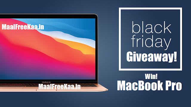 Win a FREE 13-inch MacBook Pro Black Friday Giveaway Win Free Macbook Pro