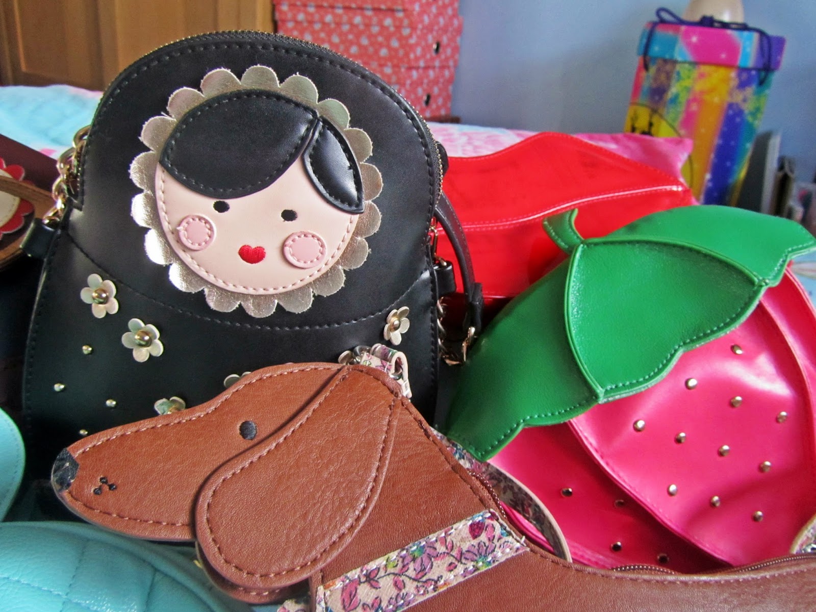 My Novelty Bag Collection Polka Spots and Freckle Dots