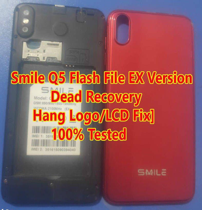 Smile Q5 Flash File Free Download 100% Tested
