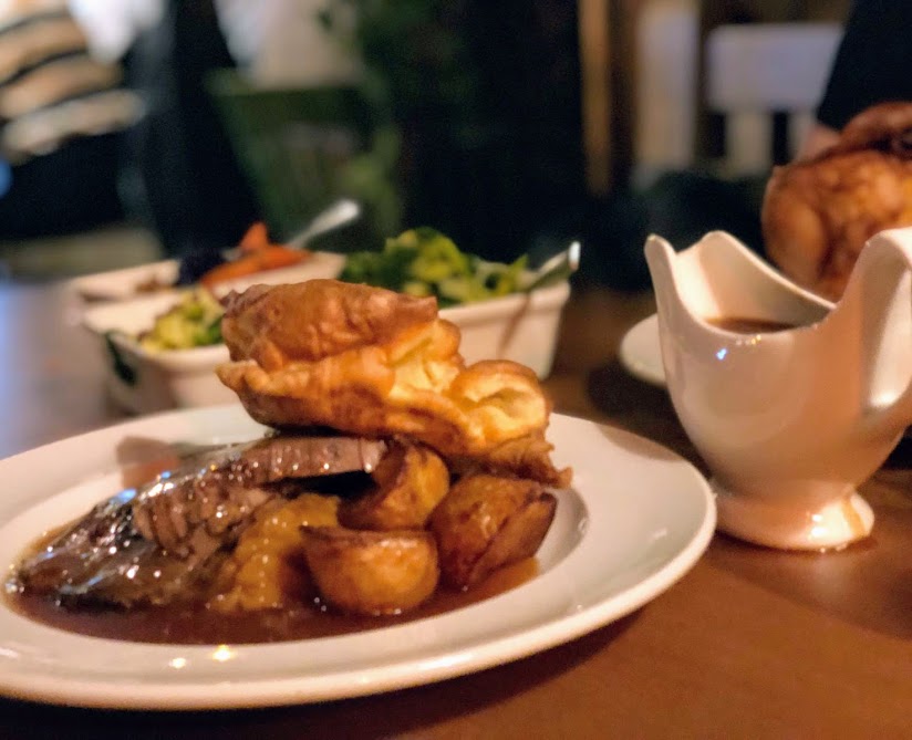 The Woodmans Arms Review | Sunday Lunch near Gibside  - roast dinner 