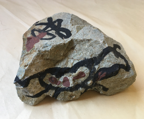 Children's rock art project - for learning about ancient cave art and other  petroglyps