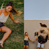 Cachorro maluco destrói completamente o ensaio fotográfico de um casal (e o resultado é perfeito)