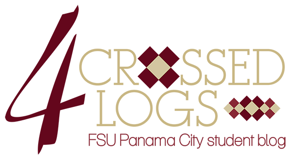 Four Crossed Logs