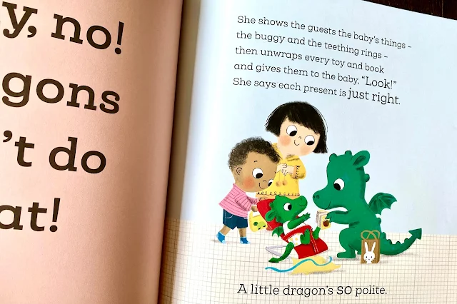 Example page from When A Dragon Meets A Baby