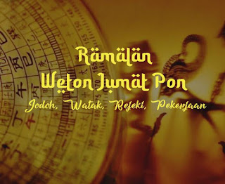 weton jumat pon