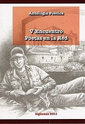 Portada del Libro: Antología Poética. V Encuentro de Poetas en la Red. Sigüenza.