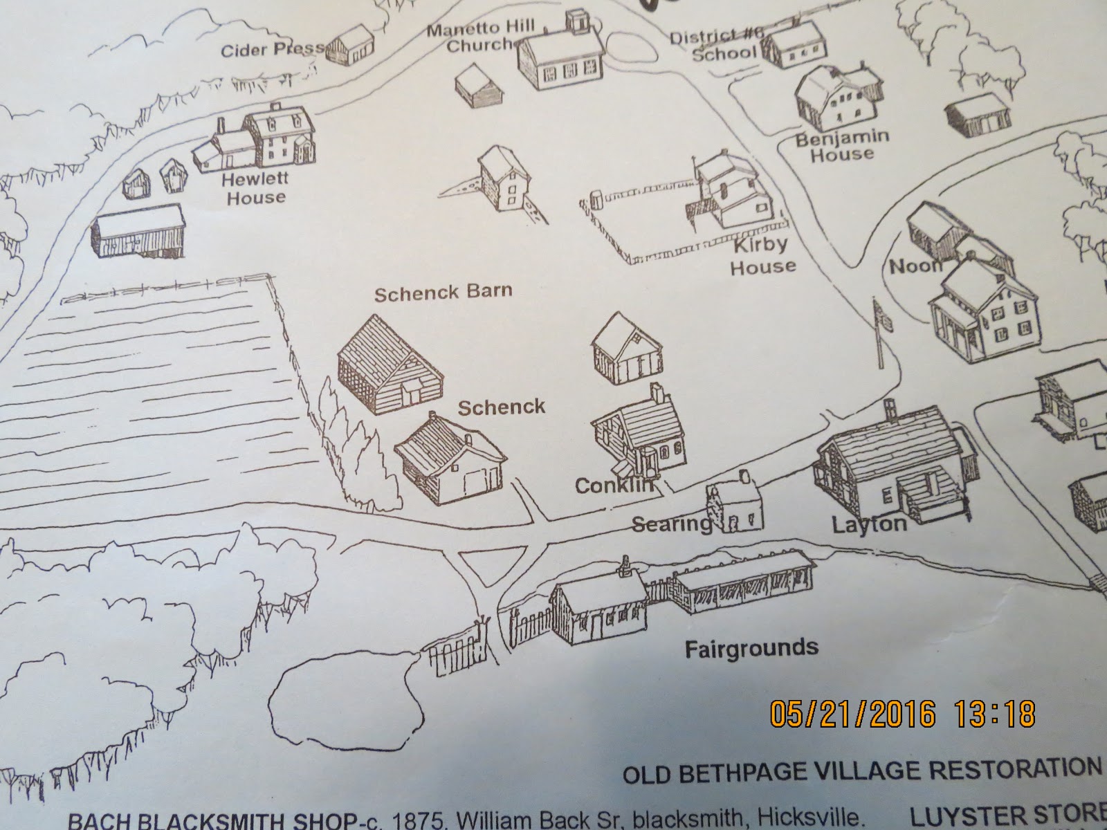 Grandpa Bill and Black Beauty Travel Old Bethpage Village Restoration