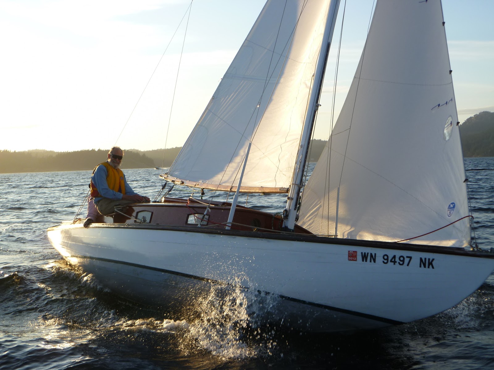 Saltwater People Log SENIOR KNOCKABOUT BLANCHARD BUILT, SAILS NORTH TO