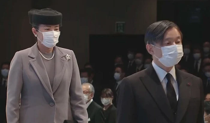 Emperor Naruhito and Empress Masako attended the national memorial service