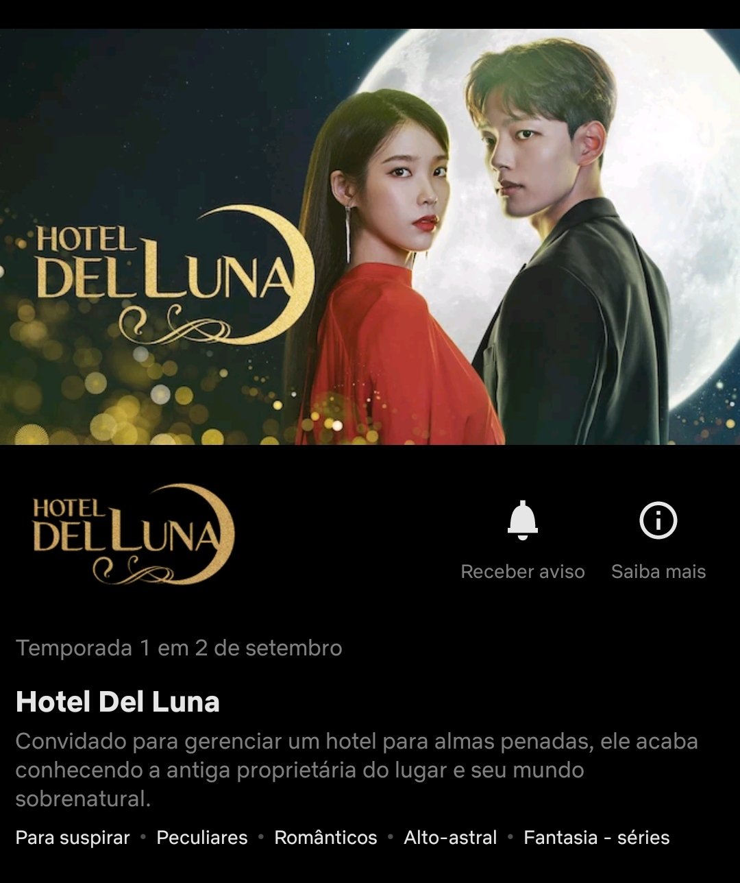 Hotel Del Luna chega em setembro ao catálogo da Netflix Brasil Elfo Livre