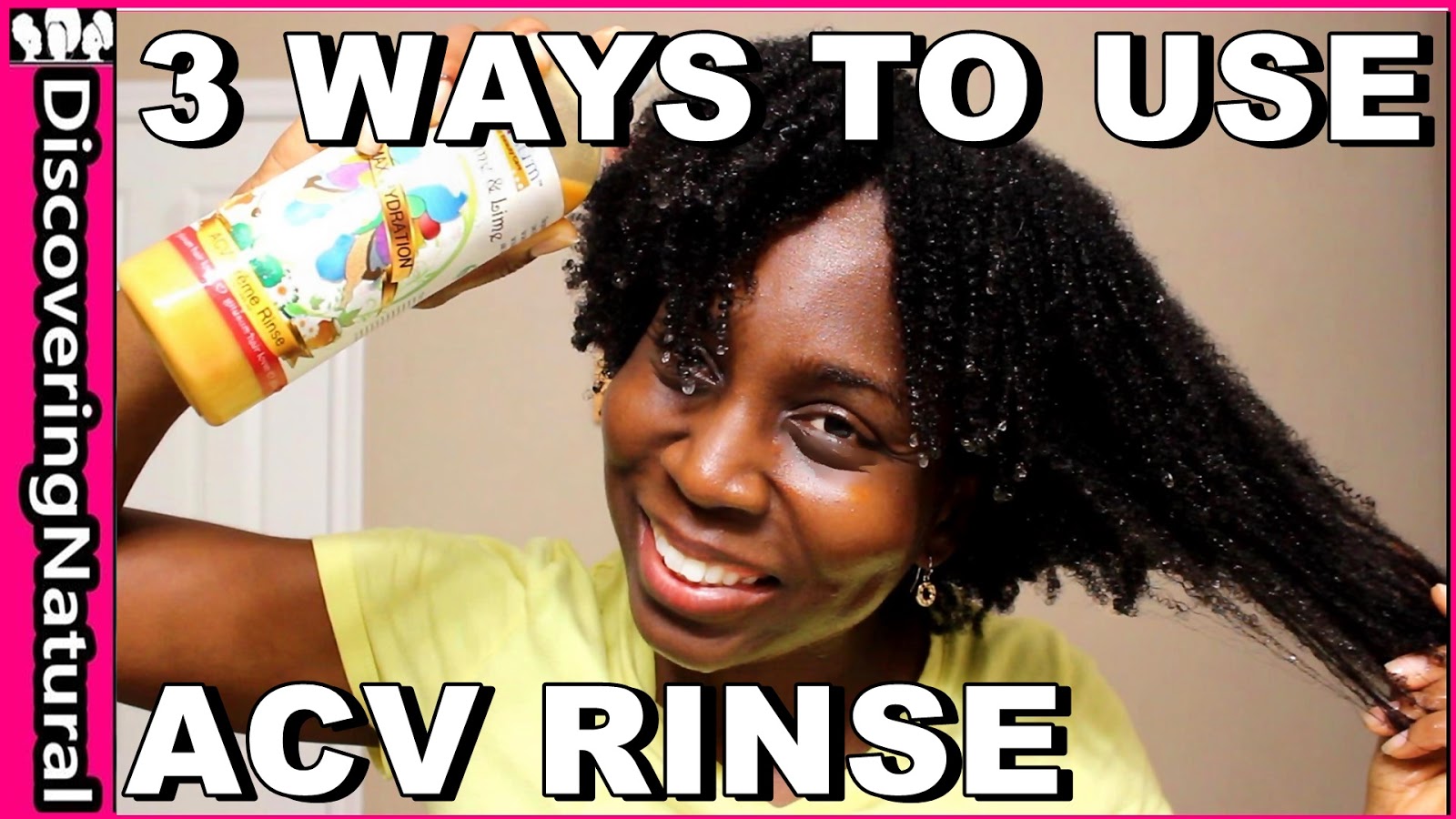 Discoveringnatural 3 Ways To Use Apple Cider Vinegar Rinse In