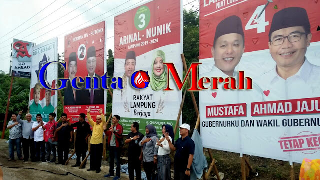  KPUD Lamteng Serahkan APK Kepada LO Cagub-Cawagub Lampung