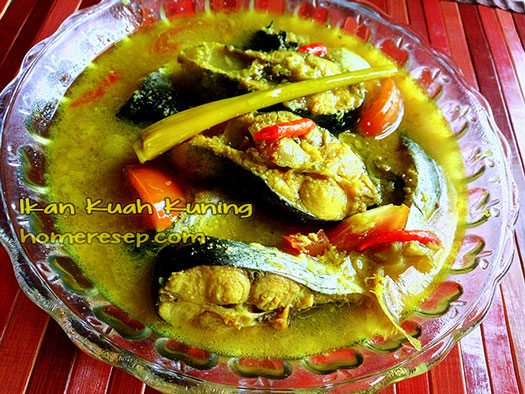 Resep ikan bumbu kuning tanpa santan