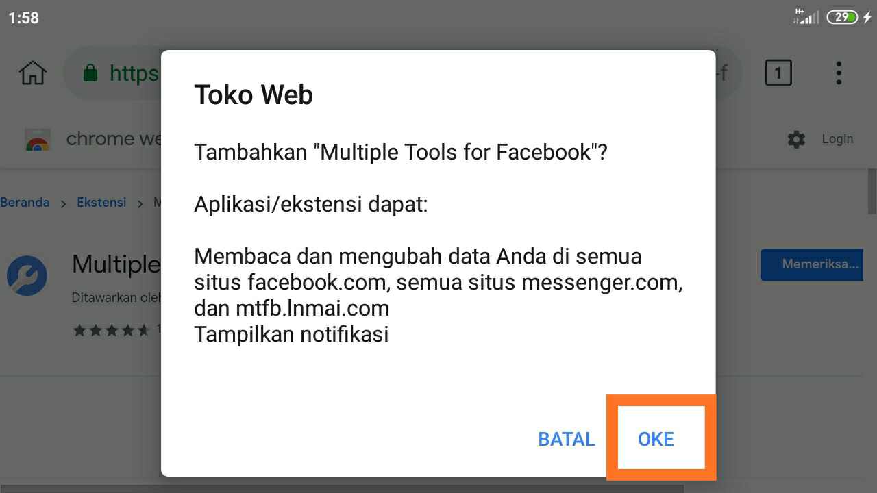 Cara menghapus teman fb secara Massal lewat HP