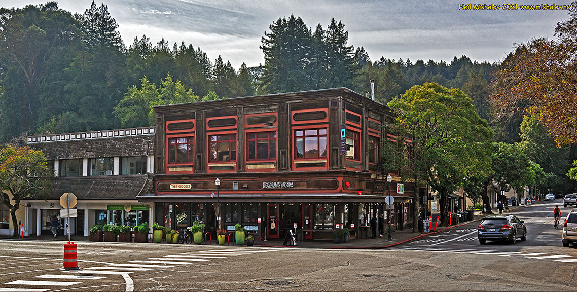 San Francisco Bay Area Photo Blog Views of downtown Mill Valley 8
