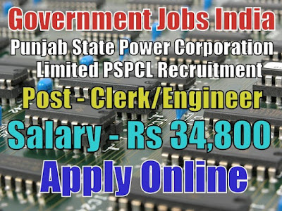 Punjab State Power Corporation Limited PSPCL Recruitment 2018