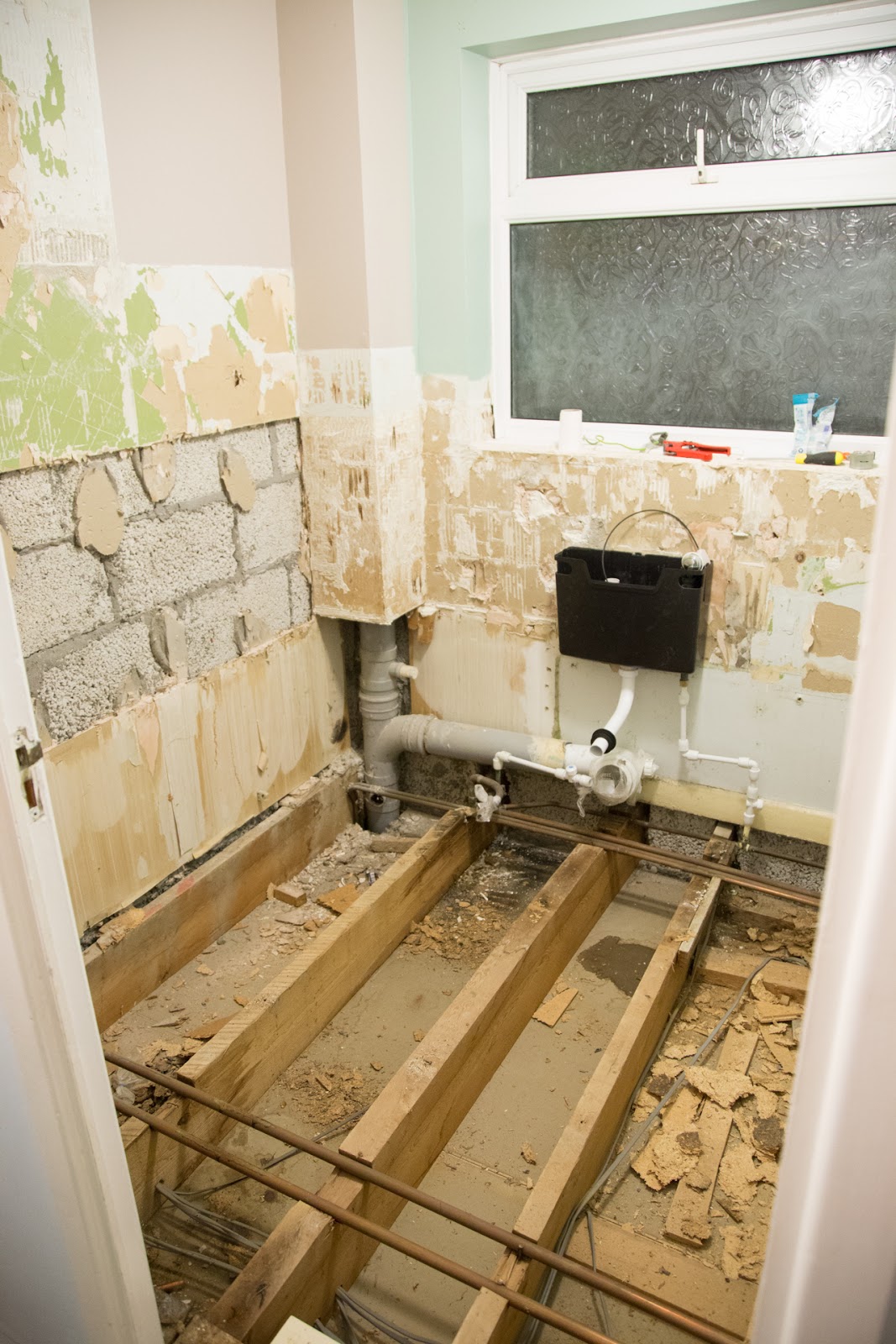 Refitting the Bathroom 3. We Will Rebuild! The Urban Cottage