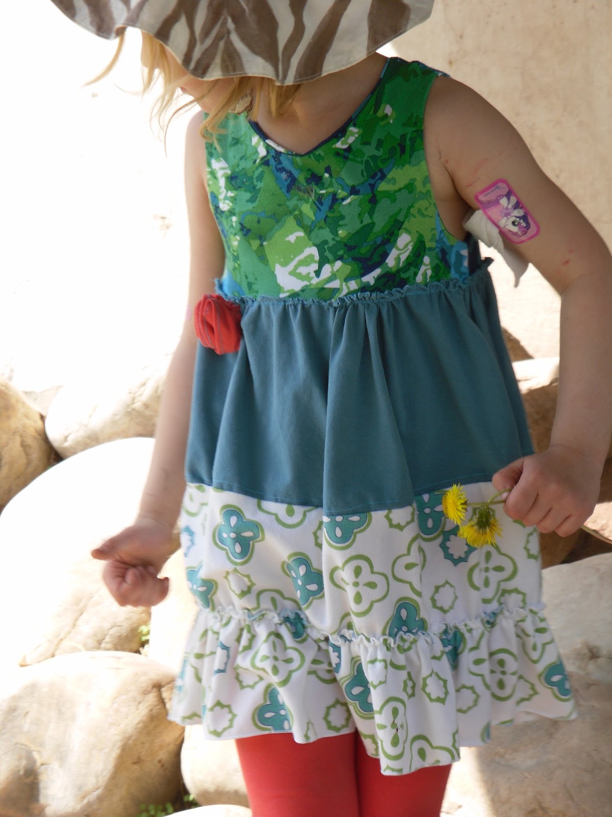 THE SEWING DORK: Recycled T-Shirt Mash Up Dress