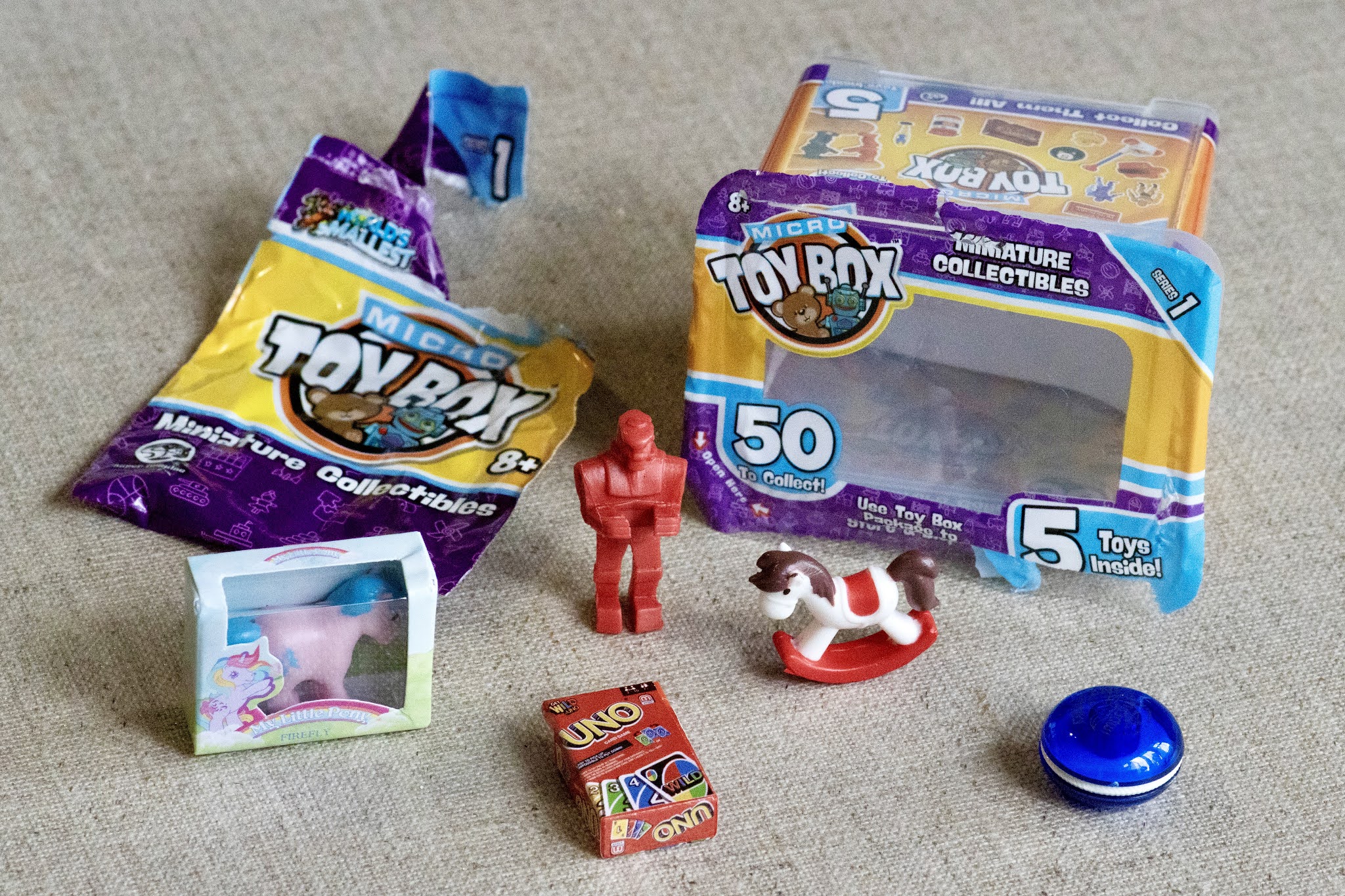Review Micro Toy Box Collectable Miniature Toys Counting To Ten