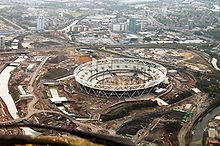 London's Olympic Stadium
