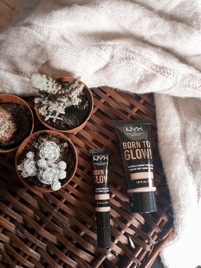 Base y corrector Born To Glow de NYX