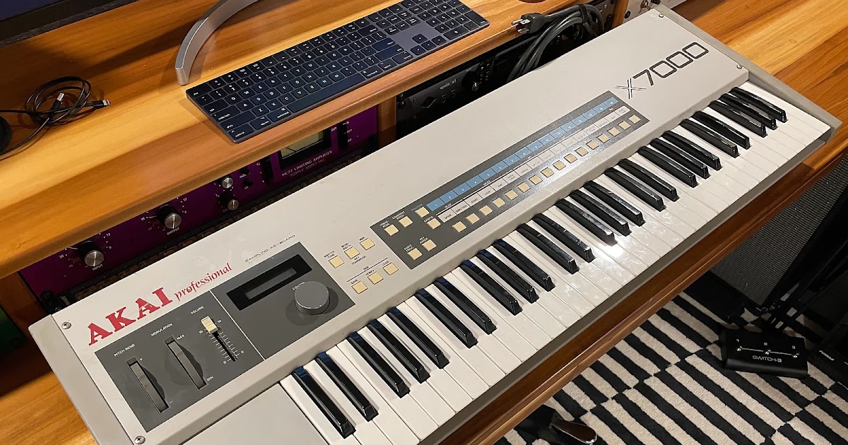 MATRIXSYNTH Akai X7000 Sampling Keyboard