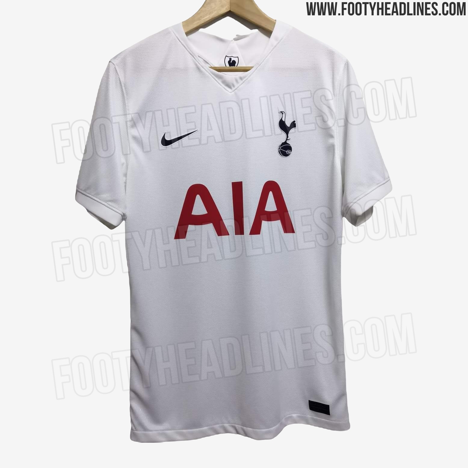 LEAKED: Tottenham 21-22 Home Kit Features Club's First-Ever Badge