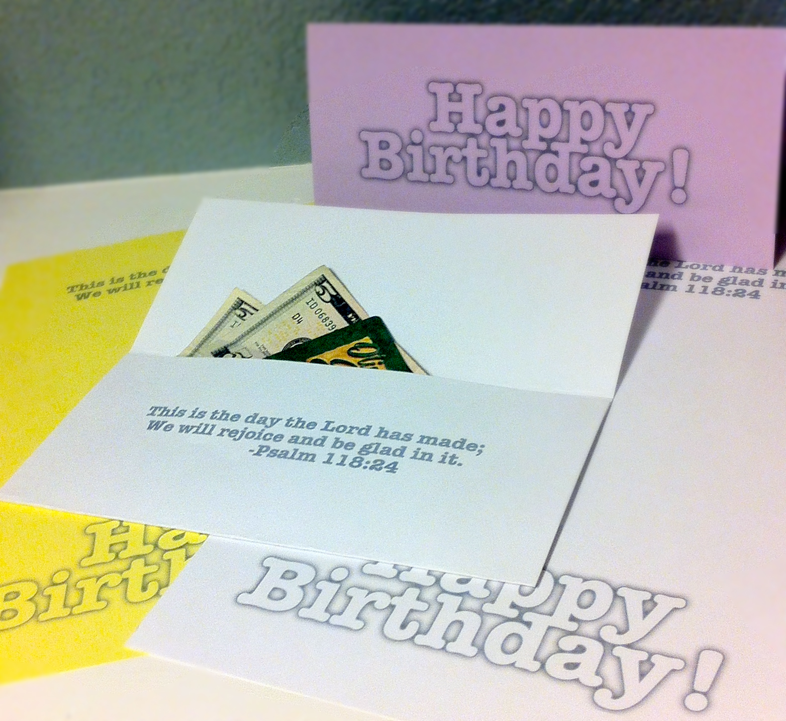 From The Carriage House Easy Birthday Money Card From The Carriage House Easy Birthday Money Card