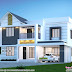 2282 sq-ft 4 BHK mixed roof beautiful house