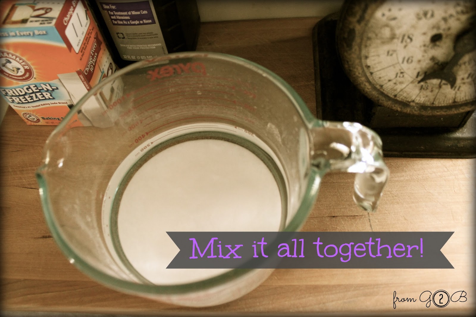 from Gardners 2 Bergers: DIY OxyClean Recipe + Printable Recipe & Label